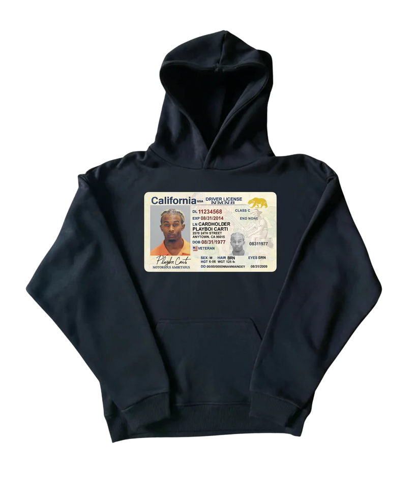 "Carti Driver License" Hoodie